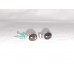 Handmade Women Stud Earrings 925 Sterling Silver Black Star Cabochon Stones - 24